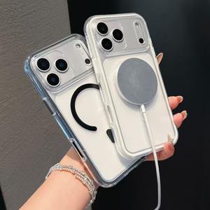 Funda magnética transparente 2 en 1 con diseño de medidor de gas TPU para iPhone 17 Pro Max, funda protectora para iPhone 16 Pro - Product Image 6