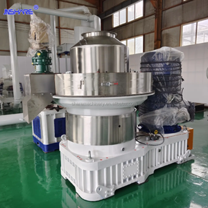 Machine à granulés de biomasse industrielle 4TPH avec pompe moteur - Haute productivité pour la granulation de copeaux de bois/paille utilisée dans les chaudières de centrales électriques - Product Image 4