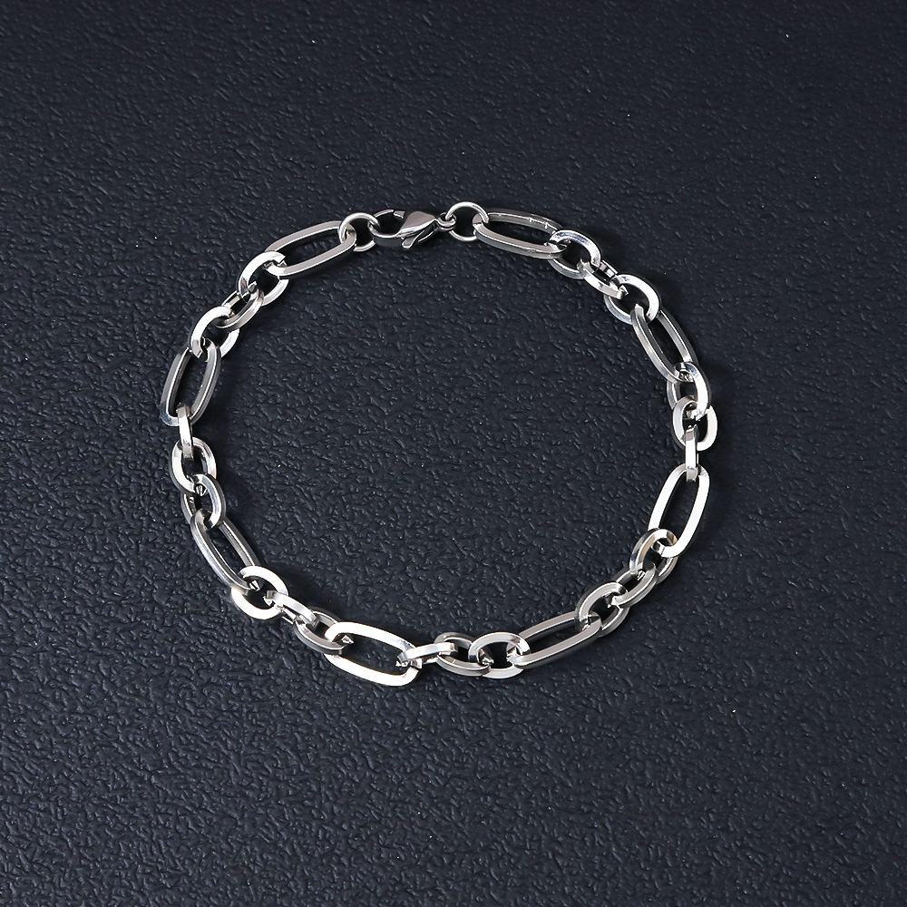 Chaîne artisanale à maille carrée 3:1 [largeur 8 mm]