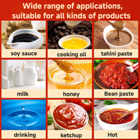 Automatic Sachet Hot Sauce Filling Sealing Packing Machine Pure Water Sauce Mini Bag Form Fill Seal Packing Machine