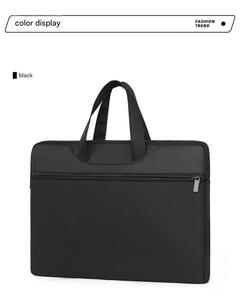 Wholesale Business Oxford Canvas Tote Document <b>File</b> Training Handbag Customized Closure Laptop Go Bag <b>Organizer</b> Lock Waterproof - Product Image 1