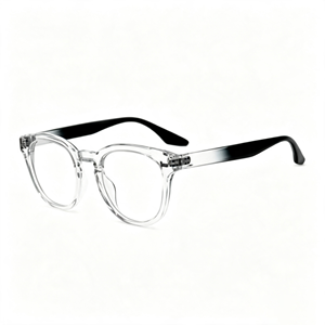 SM23051 Retro Runde Blaulichtfilter-<span class=keywords><strong>Brille</strong></span> Unisex PC-Rahmen Harz-Gläser 6 Farben Individuell Anpassbar - Product Image 6