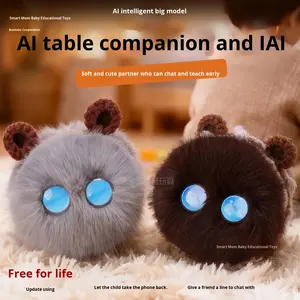 Robot Inteligente con IA, Compañero de Aprendizaje para Bebés y Niños, Juguete de Peluche con <span class=keywords><strong>Voz</strong></span>, Unisex, 2+ Años, Bean Bag Cub - Product Image 2