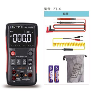 Multimètre numérique Zoyi Zt X 9999 points de lecture True RMS avec arrêt automatique pour usage professionnel - Product Image 5