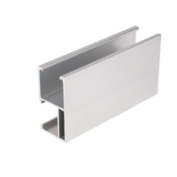 Rail de base solaire mini en aluminium anodisé sur mesure avec logo OEM pour accessoires de montage de panneaux photovoltaïques à joint debout