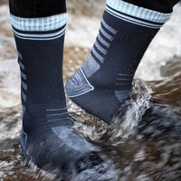 Chaussettes de randonnée extérieures mi-tube camping sports ski eau pataugeoire respirant cyclisme chaussettes imperméables