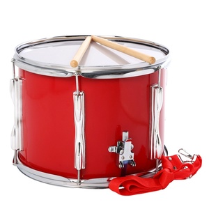 Prix de gros/OEM/Factory Price Instrument de musique à canon haut Petit tambour de marche 13 pouces Student Team Drum School Band Instrument Double Drum - Product Image 1