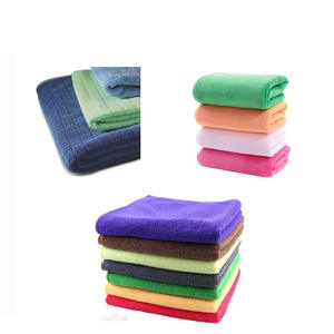 Çok amaçlı mikrofiber temizlik havlusu bez yüksek emici çözgü örgü kumaş mikrofiber havlu - Product Image 2