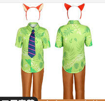 Costumes de jeu de rôle pour enfants Crazy Animal City - Vêtements pour enfants Nick le Renard, tenue de <span class=keywords><strong>police</strong></span> Judy <span class=keywords><strong>la</strong></span> Lapin - Product Image 3