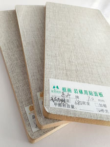 Pannello <span class=keywords><strong>MDF</strong></span> Ecologico Laminato a Freddo <span class=keywords><strong>di</strong></span> Grado E0 da 2,6mm 3mm 5,8mm, Foglio <span class=keywords><strong>di</strong></span> Carta <span class=keywords><strong>di</strong></span> Lusso Resistente all'Umidità con Film PVC per Arredamento Moderno - Product Image 4