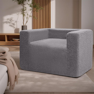 โซฟาเบดแบบโมดูลาร์ทรงสี่เหลี่ยมสไตล์มินิมอลทันสมัย บรรจุโฟม เหมาะสำหรับเด็ก สัตว์เลี้ยง ทารก ผู้ใหญ่ และผู้สูงอายุ - Product Image 3