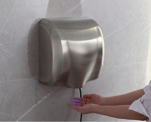 Sèche-mains mural automatique à jet d'air haute vitesse 1800W - Product Image 1