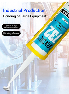 Sellador de Silicona FZR Dowsil 732 Resistente a Altas Temperaturas, Adhesivo a Base de Epoxi para Construcción y Carpintería - Product Image 6