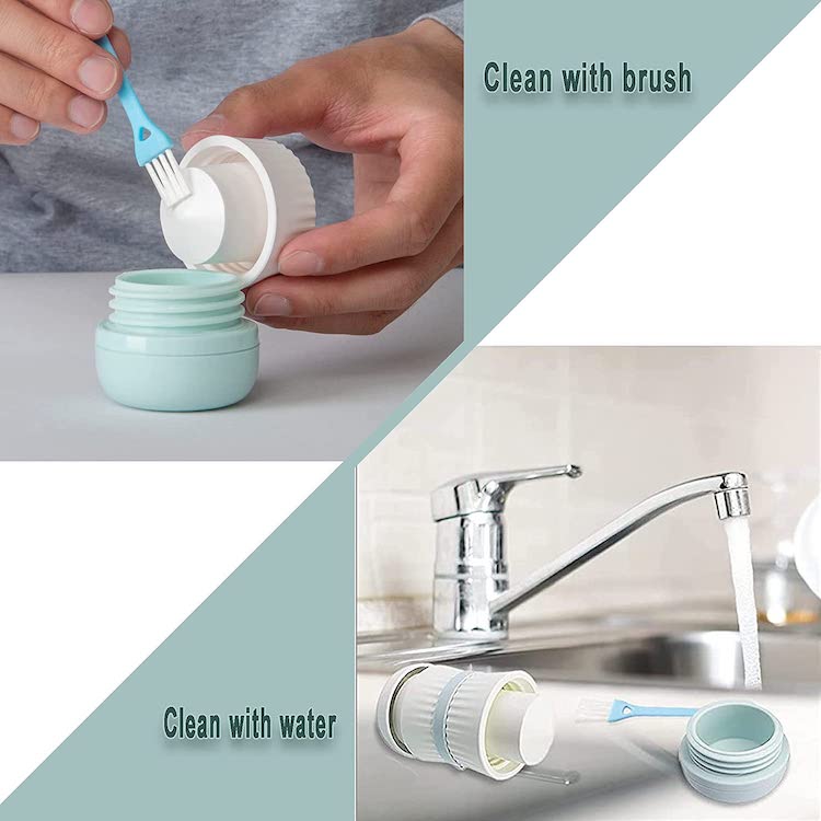 Portable 3 in 1 Powder Tablet Grinder Powder Pill Cutter Outdoor Pill Case Medicine Splitter Box Storage Crusher