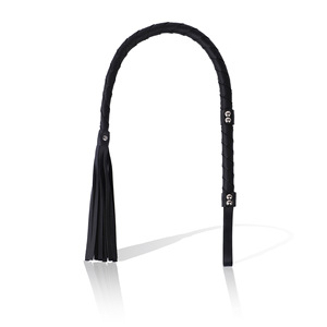 Fouet en cuir tressé SM de 85 cm pour jeux BDSM, accessoires de retenue pour jeux adultes - Product Image 1