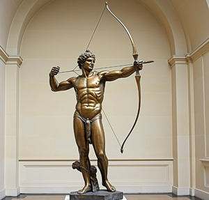 Sculpture antique en bronze <span class=keywords><strong>de</strong></span> Gaius Julius César, guerrier romain antique, en métal moulé, design moderne et traditionnel, attrayant - Product Image 5