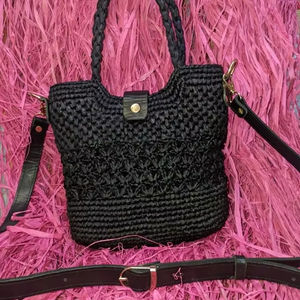 Madagascar Handmade Artisanal <b>Tote</b> <b>Bags</b> for Daily Casual & Shopping Use <b>Promotional</b> Style - Product Image 1