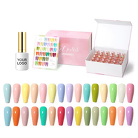 Kit de Vernis à Ongles Semi-Permanent 15ml Émail Flash Rouge OEM/ODM pour Pose d'Ongles