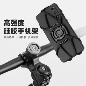 ที่วางโทรศัพท์ซิลิโคนแบบกำหนดเองสำหรับการขี่ พร้อมสายรัดกันกระแทกแบบติดแฮนด์รุ่น CB 12011 - Product Image 5