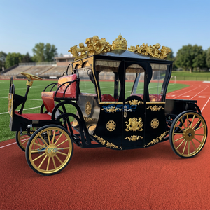 2026 Calèche de Princesse Cendrillon, Calèche de Mariage Royale, Calèche de Mariage Électrique pour Visites Touristiques, Prix d'Usine - Product Image 1