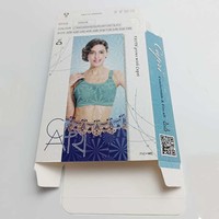 Scatole Regalo in Carta Colorata Pieghevole, Stampate in Fabbrica, Impermeabili, di Alta Qualità, Goffrate ed Ecologiche