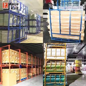 Vente en gros de support empilable pliable intelligent en acier étagère de rangement amovible pour la protection contre la corrosion pour le stockage à froid support de tissu de surface - Product Image 3