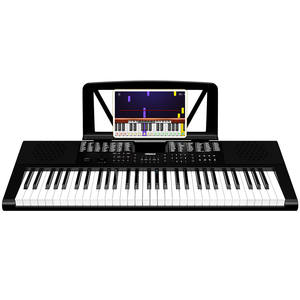 <span class=keywords><strong>Piano</strong></span> Eléctrico Compacto TERENCE SP611 de 61 Teclas, 128 Ritmos y Tonos, 29 <span class=keywords><strong>Canciones</strong></span> de Demostración, Ligero (4.13 kg), Modelo 2024 - Product Image 2