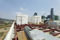 DYF Unité de refroidissement par eau intégrée PLC intelligente personnalisée non standard, système économe en énergie, station de refroidissement 40000kg, garantie 1 an