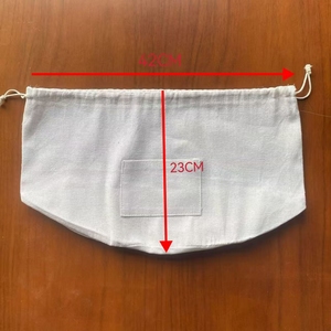 Bolsa de Algodón con Cordón de Gran Tamaño - Product Image 2