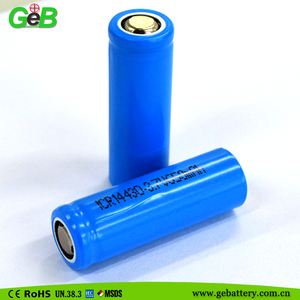 3,7 V 650 mAh 14430 rechargeable lithium ion Battery 3,7 V li-ion battery - Product Image 2