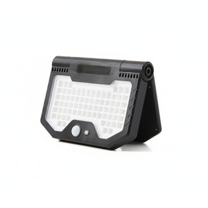 Lampe murale solaire pliable à LED pour l'extérieur, éclairage de cour avec détecteur de mouvement 1W, étanche - Product Image 4