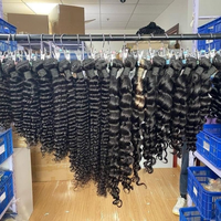 Extensions de cheveux humains brésiliens naturels, 100 % vierges, ondulés, de 8 à 30 pouces, pour femmes