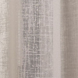Fabriqué sur commande 100% tissé tissu de lin <span class=keywords><strong>belge</strong></span> lin lin naturel rideaux de lin rideaux de fenêtre transparents pour le salon - Product Image 1