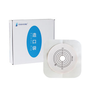 医療機器 57MM フランジ人工肛門ハイドロコロイドウェハー（EOS消毒済み）オストミーベースプレートポーチングシステム用 CE認証済み - Product Image 6