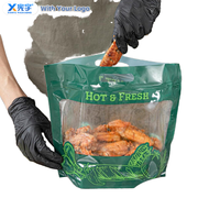 Sachet Doypack Personnalisé en PE/CPP de Qualité Alimentaire avec Fermeture Zip pour Poulet Rôti (Impression Gravure Personnalisable)
