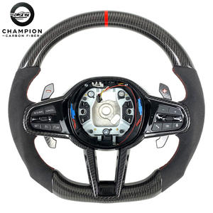 Volante Deportivo de Fibra de Carbono para Coche, Paletas de Cambio Tipo M, para BMW M3, M4, M340i, G80, G81, G82, G42, G32, G30, G29, G20, G23, G26 - Product Image 1