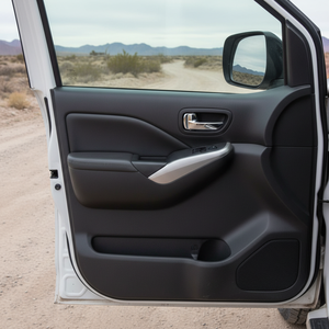 Manija de Puerta Delantera Interior Izquierda Cromada para Navara 2006-2014 - Product Image 3