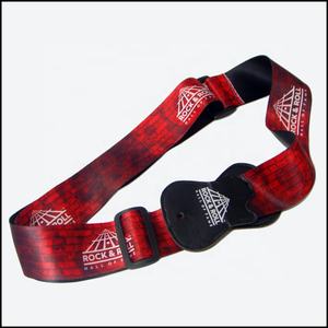 สายกีตาร์หนังสายคล้องกีตาร์อะคูสติกไฟฟ้าสายคล้องคอโพลีเอสเตอร์สำหรับเป็นของขวัญส่งเสริมการขาย - Product Image 5