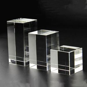 Cubo de Cristal K9 de Alta Calidad al por Mayor de Fábrica para Grabado Láser 3D, Bloque de Cristal Moderno para Decoración del Hogar y Regalo - Product Image 3