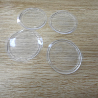 Gecko Grip Tapis de téléphone multifonctionnel antidérapant Transparent Circle Round Non-Slip Pad Mobile Phone Gel Sticker For Car Fixate