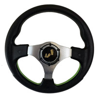Volant de jeu de course automobile universel en aluminium PU Sport Drifting Volants de voiture de course