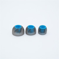 Embouts d'oreille en silicone en spirale spéciaux, adaptés aux écouteurs HIFI TRN KZ