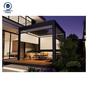 Estructura de pabellón hexagonal con <span class=keywords><strong>cortinas</strong></span> de cenador en capas y cenador de jardín decorativo para una vida al aire libre de primera calidad - Product Image 5