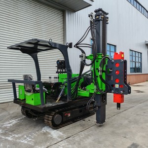 Pile driver solaire compact |   Poids total de <span class=keywords><strong>4</strong></span> tonnes, relocalisation facile, fonctionnement flexible dans les espaces confinés - Product Image 4
