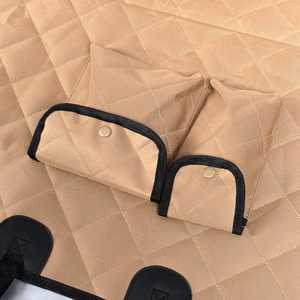 Housse de siège arrière de voiture pour animaux de compagnie en tissu Oxford imperméable personnalisable, hamac pour chien, tapis pour chat et chien - Product Image 5