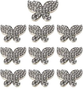 Duolai Pcs Buttons Craft Leather Silver Exquisite Butterfly Decorative Conchos Metal <b>Stud</b> Screw Back Rivet DIY Shoes <b>Bag</b> Belt Ac - Product Image 1
