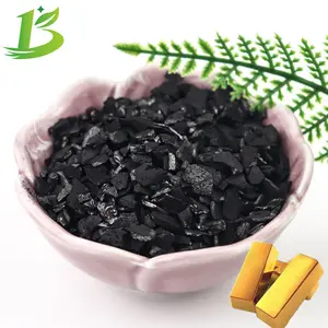 Carbone spécial de charbon actif granulaire de coquille de noix de coco pour l'adsorption d'extraction d'or échantillon gratuit à vendre