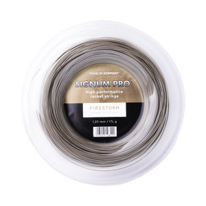 <span class=keywords><strong>สาย</strong></span>เทนนิส SIGNUM PRO Firestorm โพลีเอสเตอร์ แข็งแรง ทนทาน ยืดหยุ่นได้ รองรับน้ำหนักดึง <span class=keywords><strong>50</strong></span>-55 <span class=keywords><strong>ปอนด์</strong></span> - Product Image 1