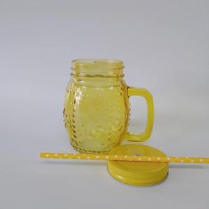 Beber de vidrio Canning jalea tarros de vidrio para conservas de beber frasco Glass-16oz - Product Image 5
