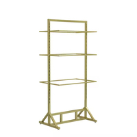 Support pour soutien-gorge en fer moderne personnalisé Sexy Body Shape Floor Underwear Display Stand for Retail Portable with Glass for Bikini Brand Shop